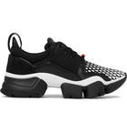 Givenchy - Jaw Printed Neoprene, Suede, Leather and Mesh Sneakers - Men - Black