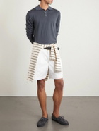 Barena - Pevaron Merino Wool Polo Shirt - Gray