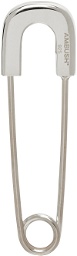 AMBUSH Silver Safety Pin Pierce Single Earring