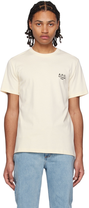 Photo: A.P.C. Off-White New Raymond T-Shirt