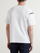 KAPITAL - Printed Cotton-Jersey T-Shirt - White