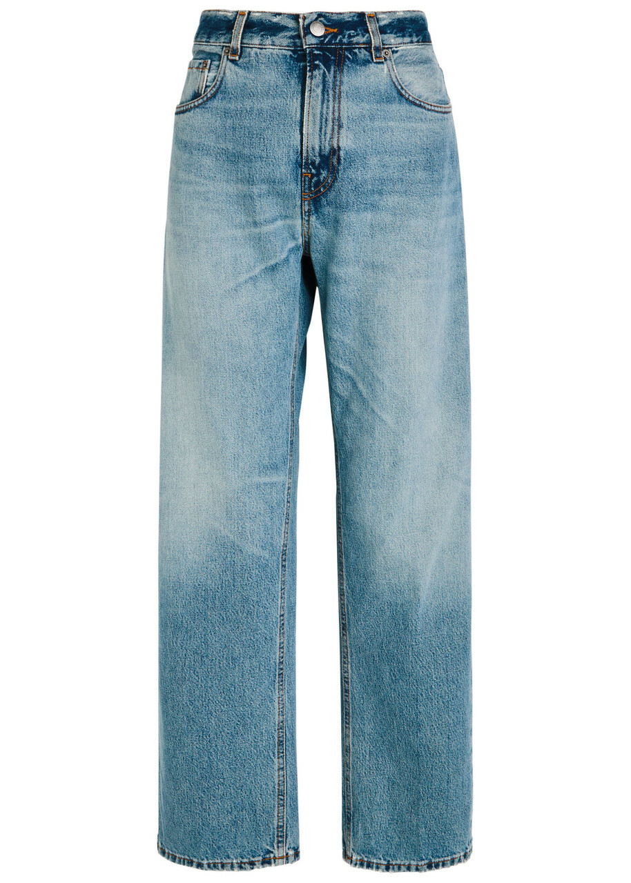 Haikure Bonnie Straight-leg Jeans Blue
