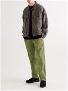 ADSUM - Bank Cotton-Twill Trousers - Green