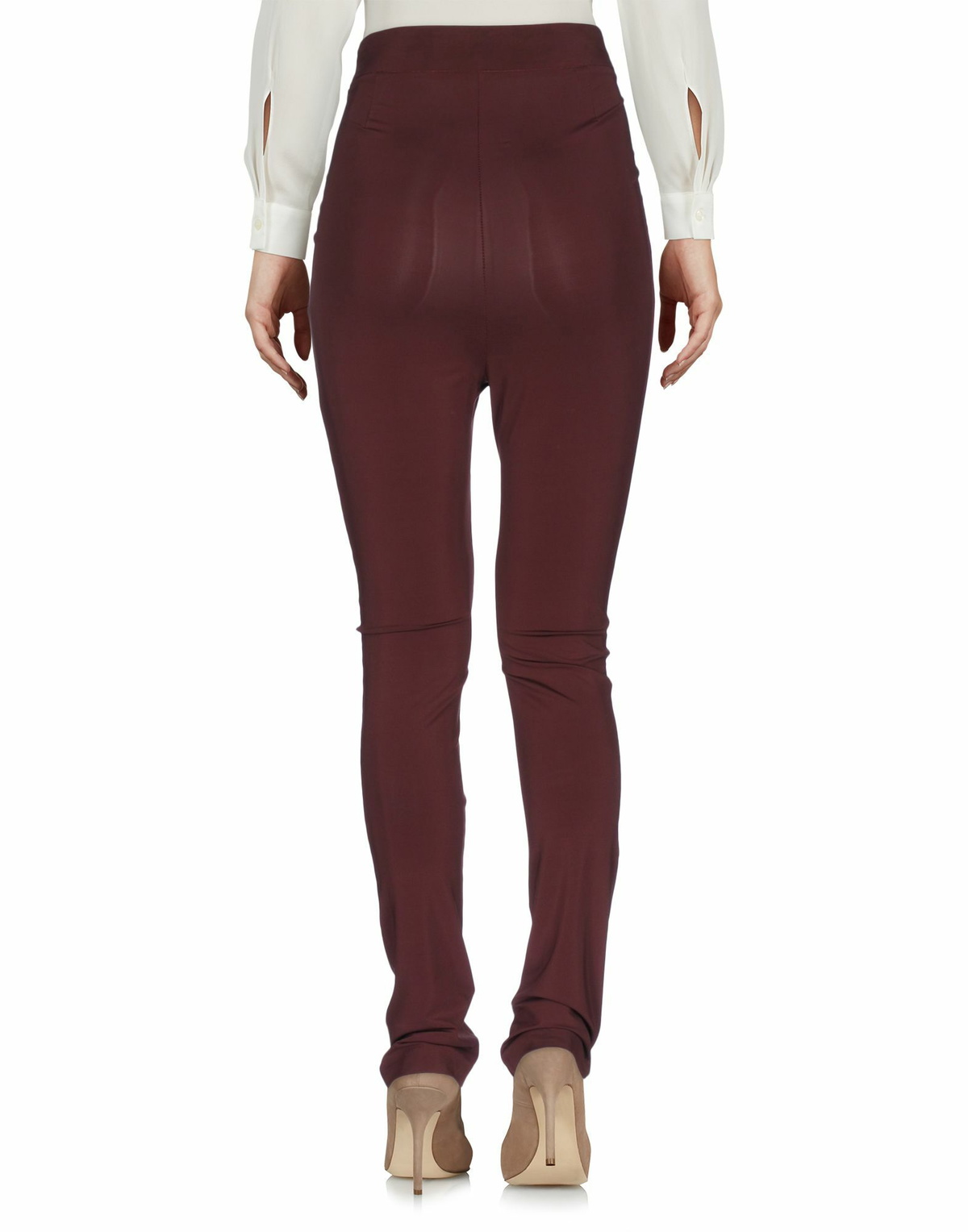Manila Grace Womens Pants Chocolate in Brown