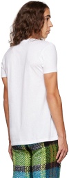 Anna Sui SSENSE Exclusive White Printed T-Shirt