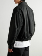 Amomento - Padded Cotton-Blend Shell Bomber Jacket - Black