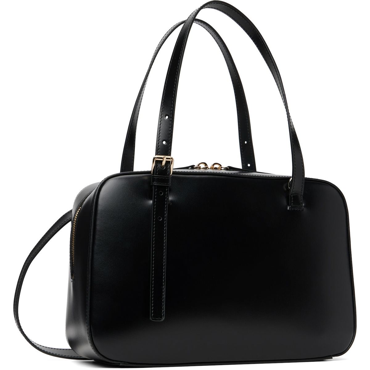 A.P.C. Black Virginie Box Bag