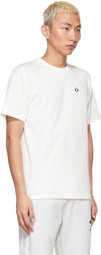 AAPE by A Bathing Ape Off-White Logo Patch T-Shirt