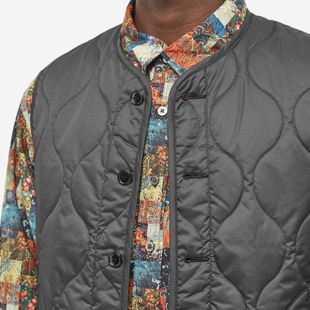 SOPHNET. Men's SOPHNET Quilted Vest in Black SOPHNET.