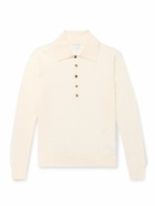 Bottega Veneta - Cashmere Polo Shirt - Neutrals
