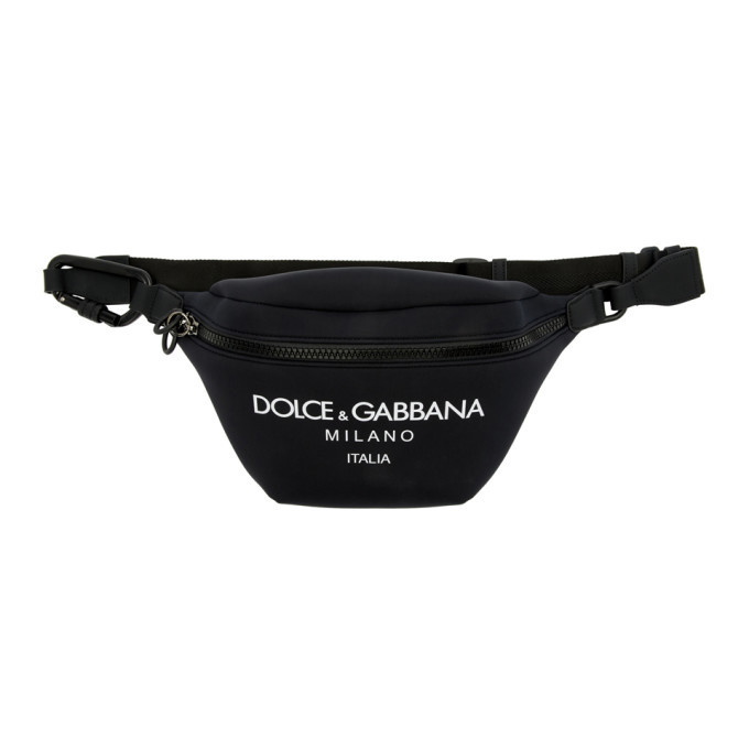 Photo: Dolce and Gabbana Black Waist Pouch