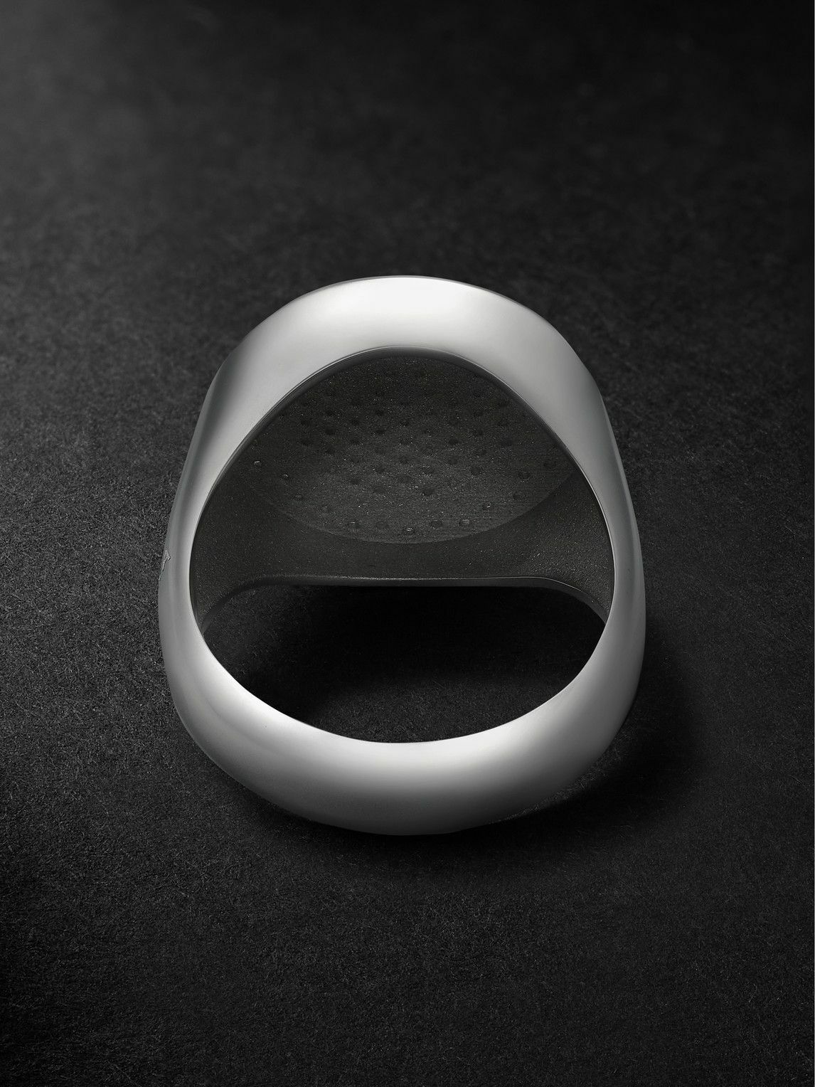 EÉRA - Smiley White Gold Diamond Ring - Silver
