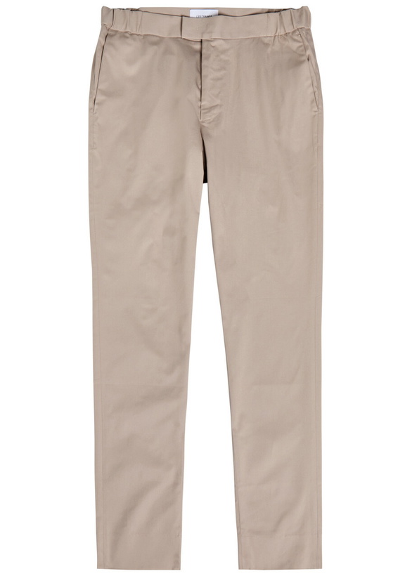 Photo: Lestrange The 24 Classic Stretch-cotton Trousers Beige