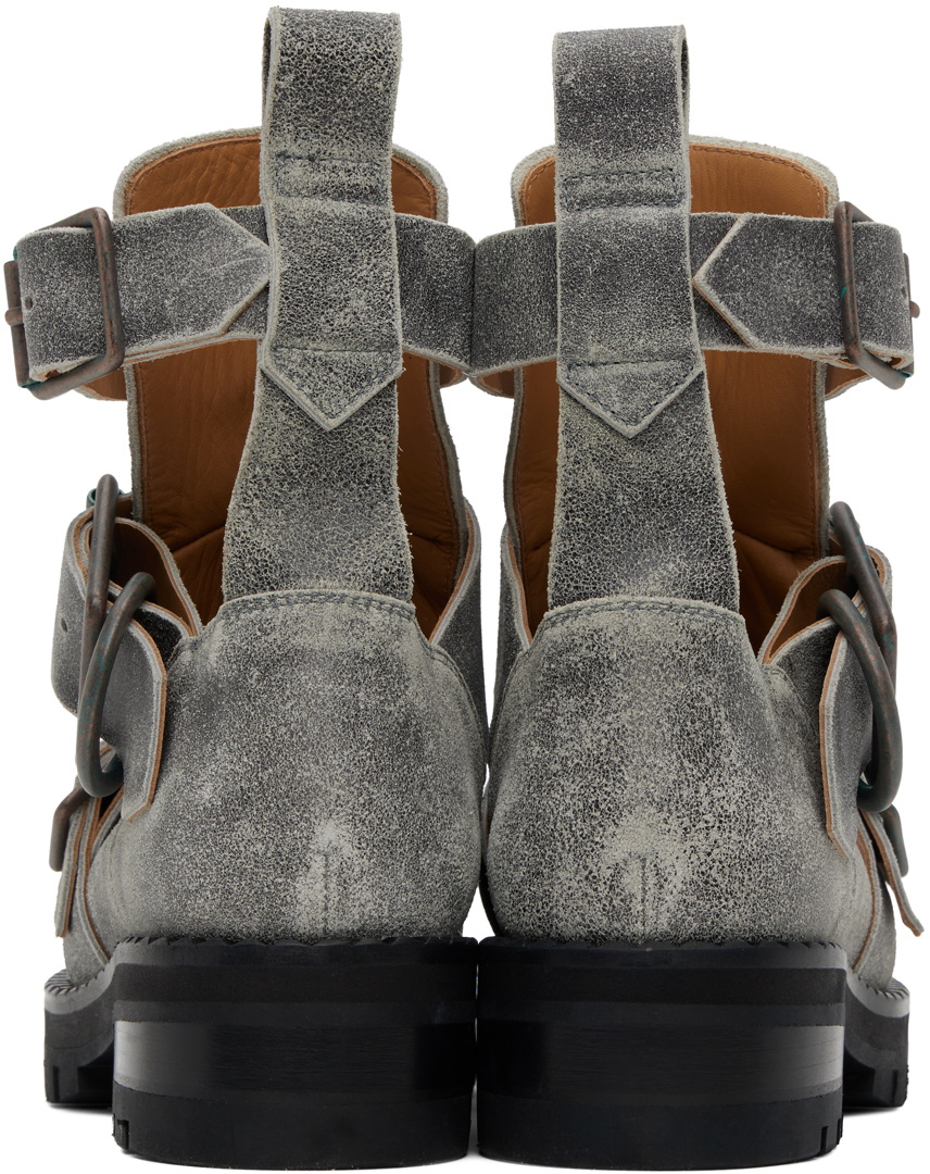 Vivienne Westwood Gray Rome Boots