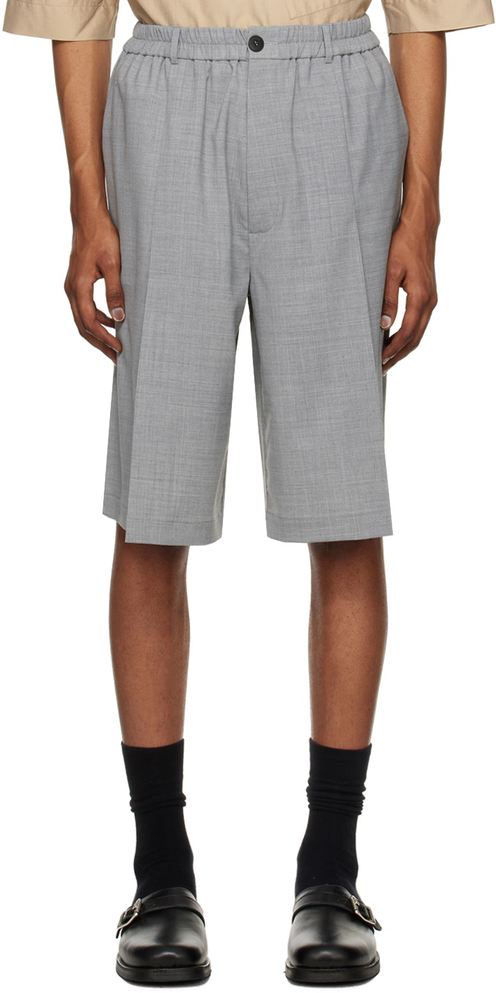 Cordera Gray Tailoring Shorts