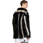 Y/Project Brown Faux Fur Jacket
