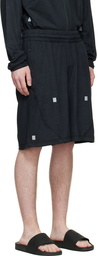 A-COLD-WALL* Black Polyester Shorts