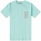 Bisous Skateboards Gianni T-Shirt in Mint