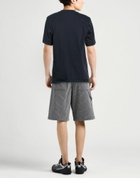 Msgm Mens T-shirt Midnight in Blue