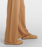 Max Mara Rino wool and cashmere sweatpants
