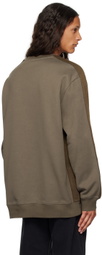 Lanvin Taupe Curb Side Sweatshirt