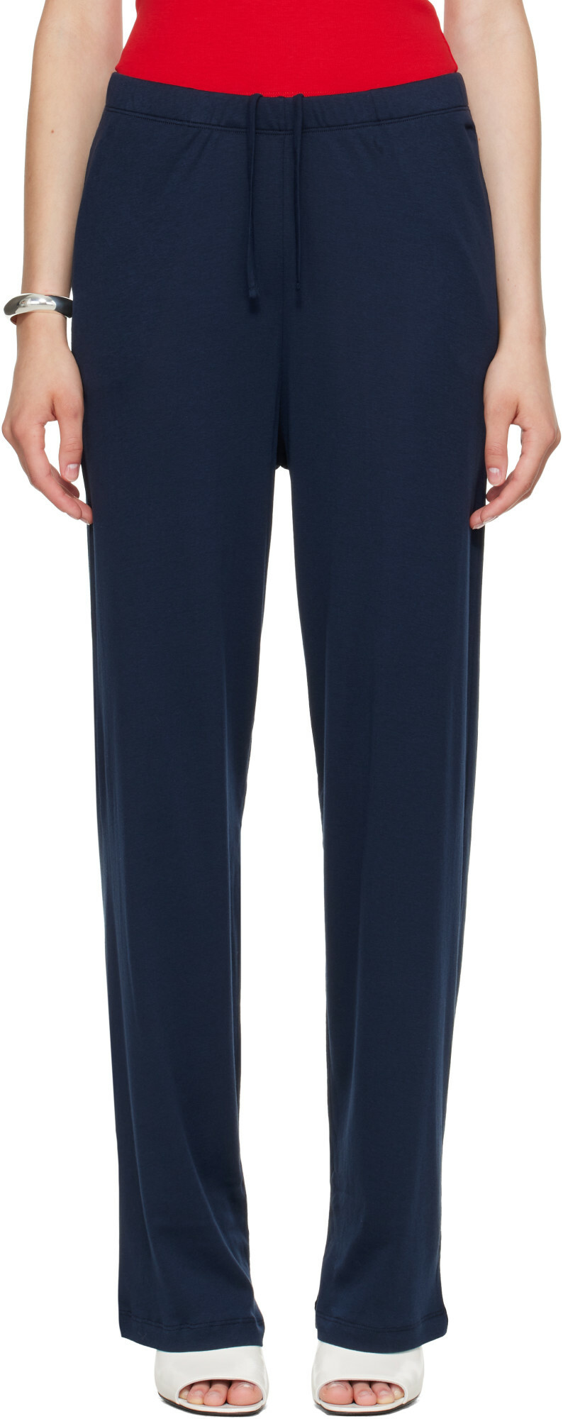 FLORE FLORE Navy Sophie Trousers