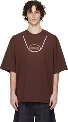 ABRA Brown 'Abra Paris' T-shirt