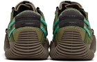 Craig Green Green & Brown adidas Originals Edition Scuba Phormar Sneakers
