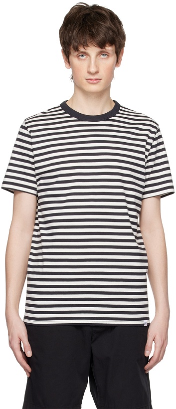 Photo: NORSE PROJECTS Black & White Niels T-Shirt