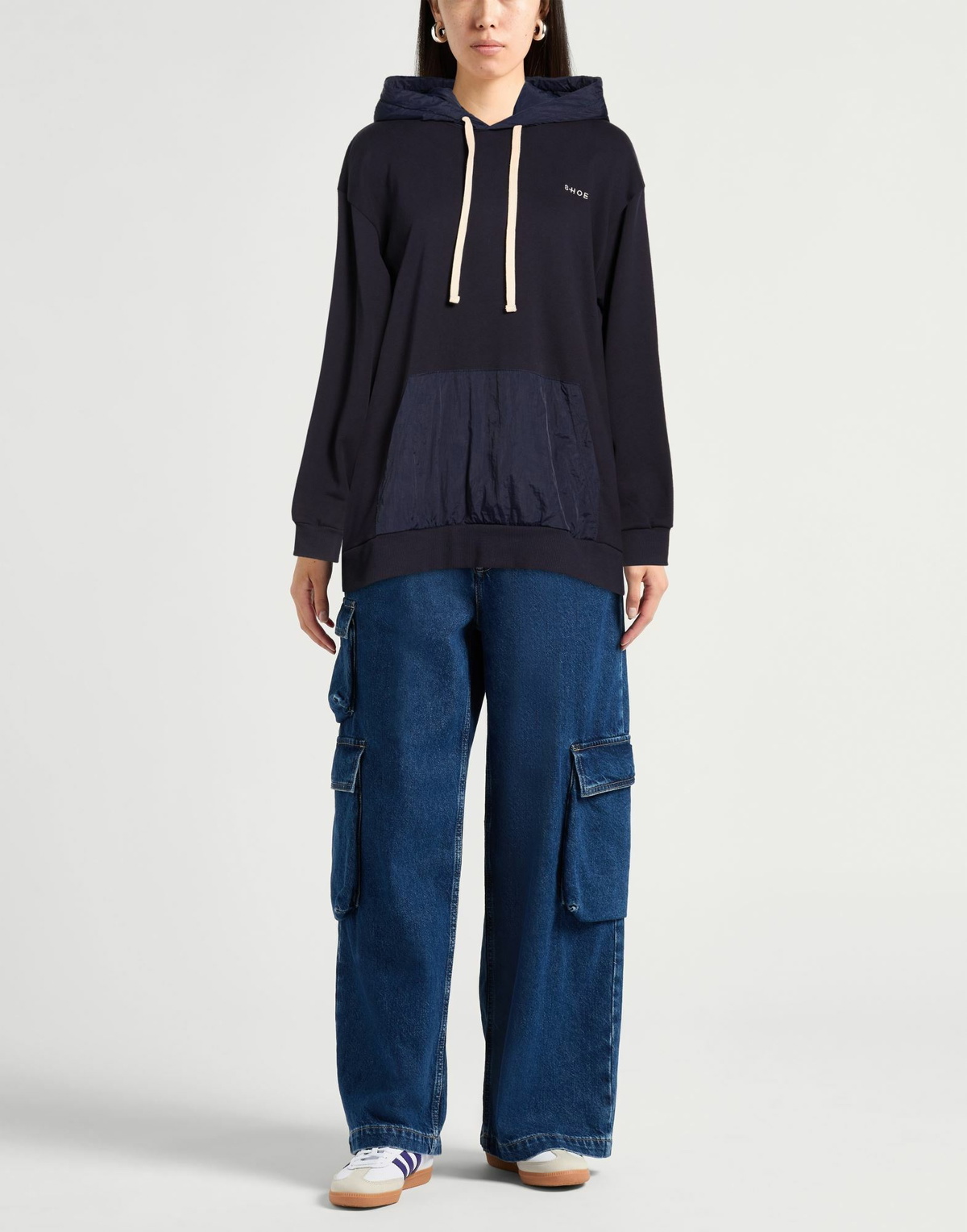 Shoe Womens Sweatshirt Midnight in Blue