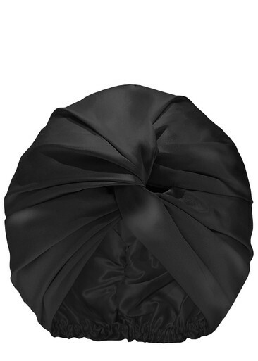 Photo: Slip Pure Silk Turban - Black