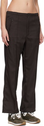 NEEDLES Brown Warm Up Lounge Pants