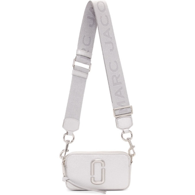 Marc Jacobs The Snapshot camera bag, Silver