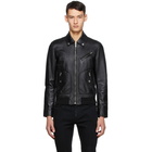 Saint Laurent Black Leather Jacket