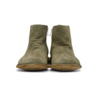 Officine Creative Taupe Suede Standard 19 Boots