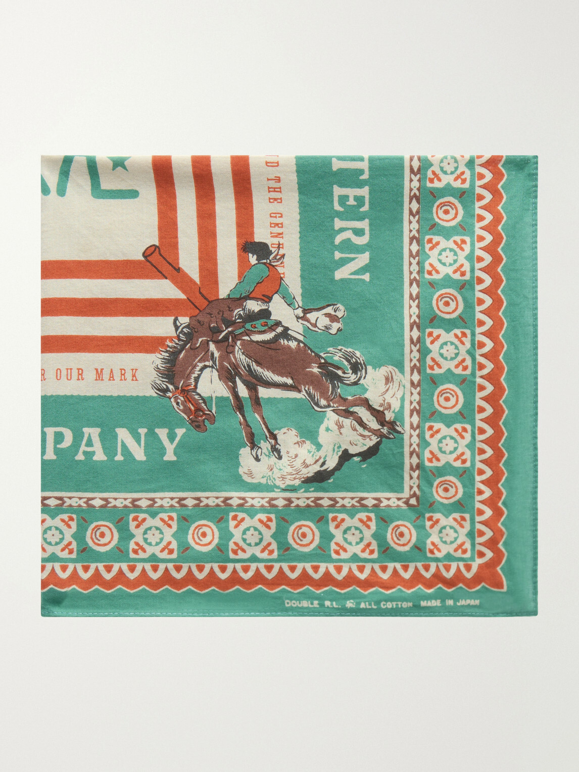 RRL - Western-Print Cotton Bandana