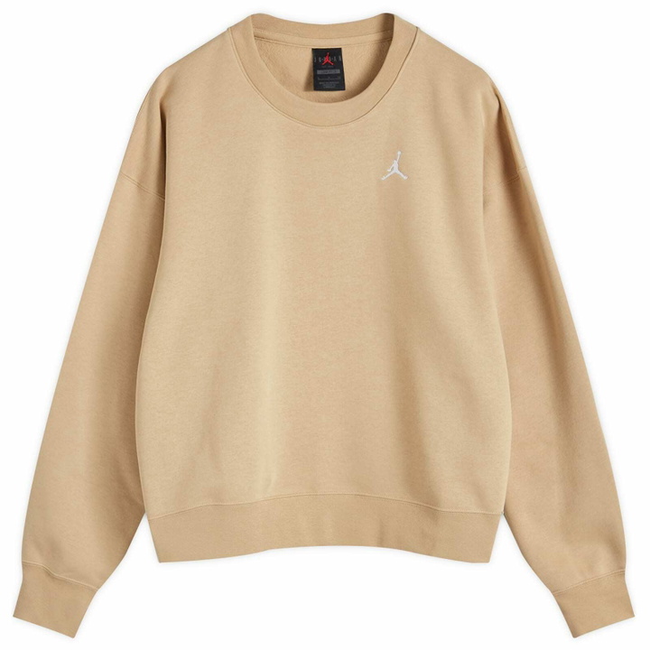 Photo: Air Jordan Women's Brooklyn Fleece Crew Sweat in Desert