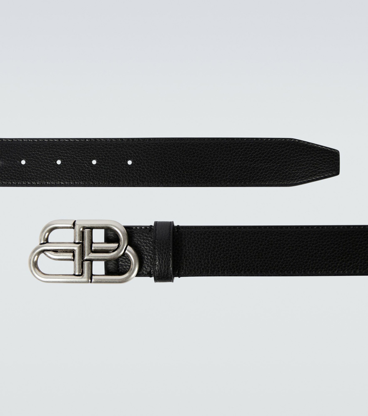 Bb Large Belt in Black | Balenciaga US