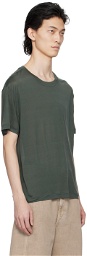 LEMAIRE Green Soft T-Shirt