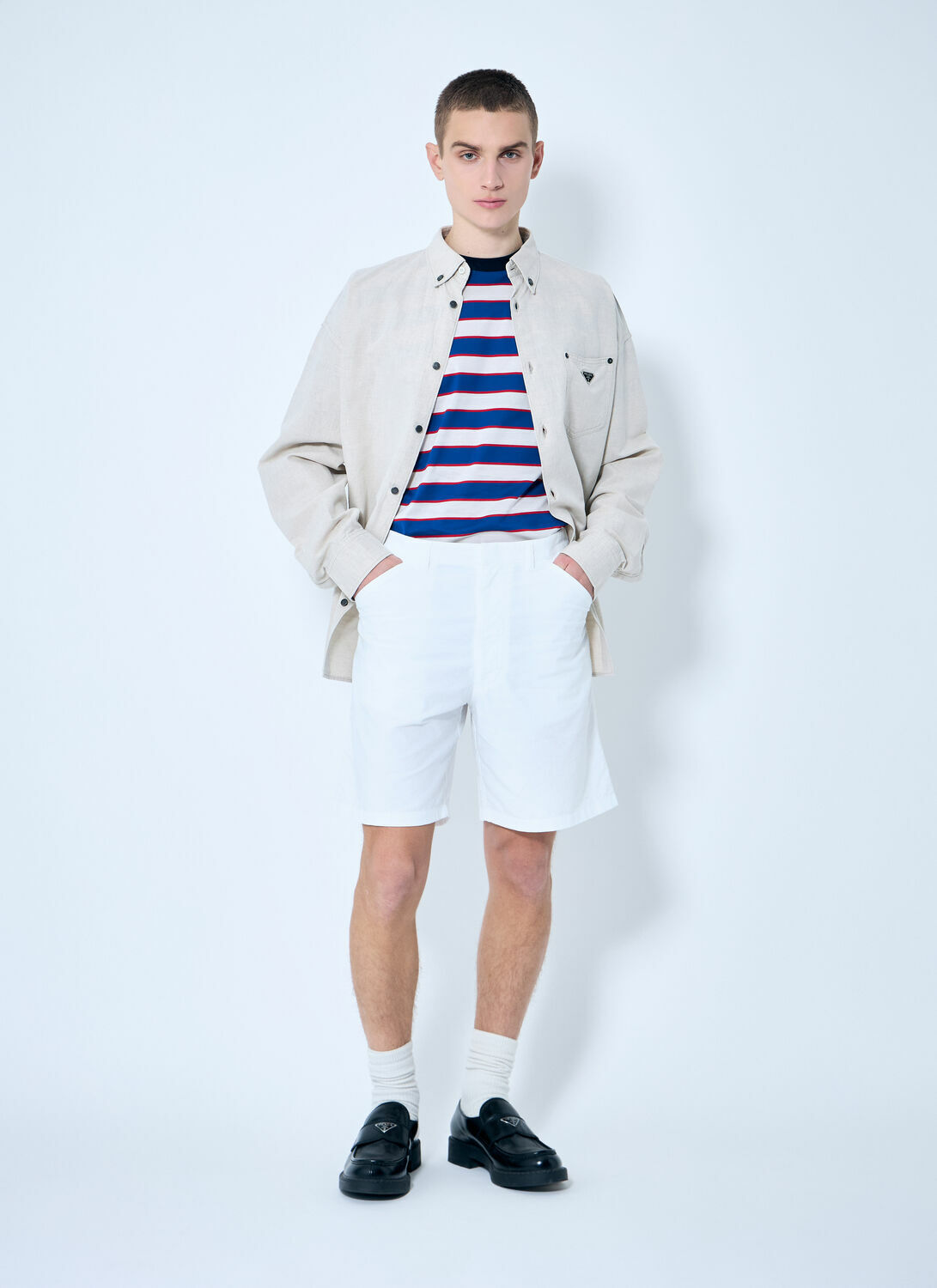 Prada Oxford Shorts
