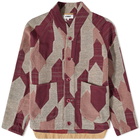 YMC Men's Erkin Jacket in Burgundy