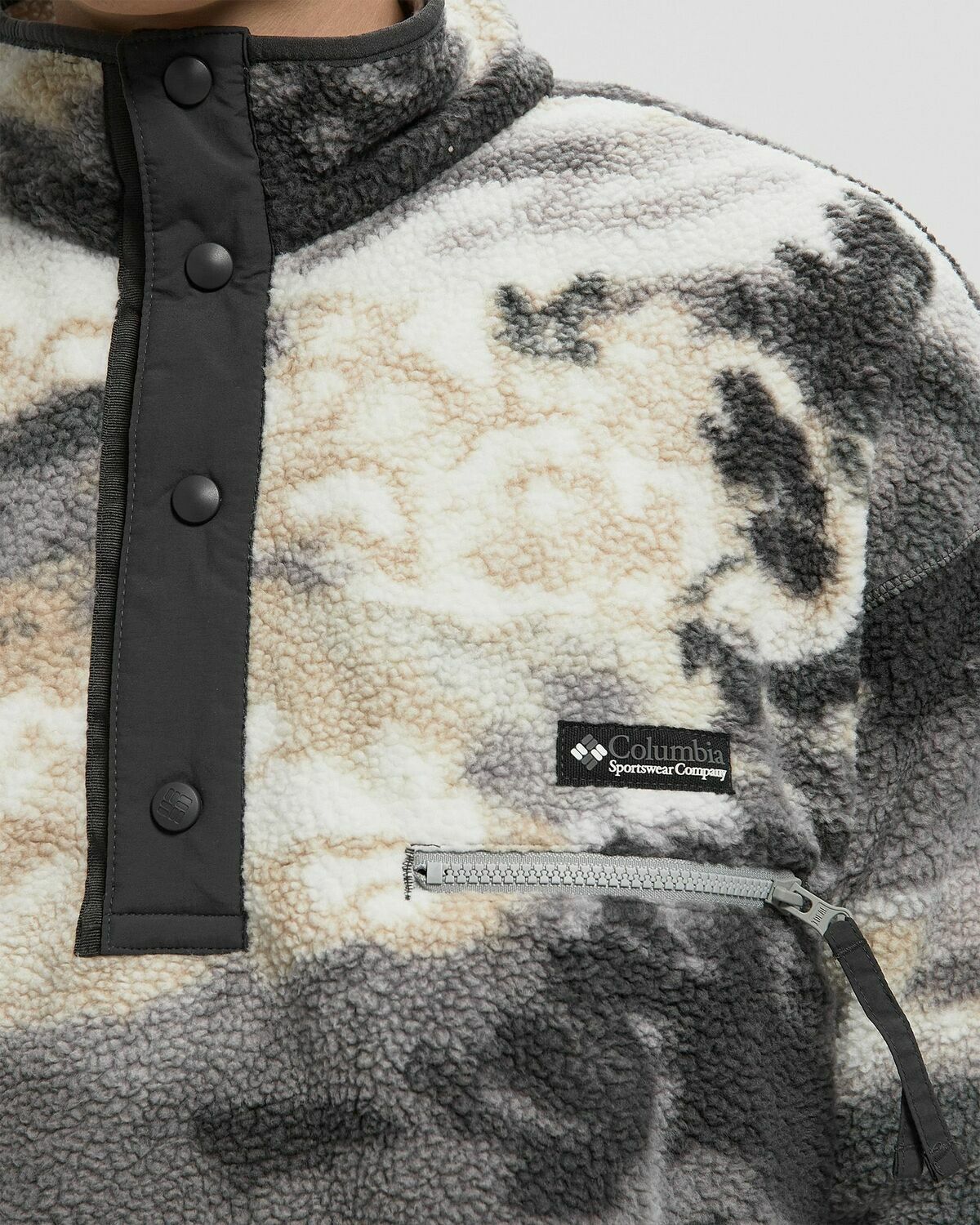 Helvetia II Printed Half Fleece