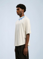 Palm Angels Curved Logo Over T-shirt