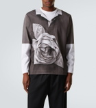 Simone Rocha Printed cotton jersey T-shirt