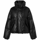 MM6 Maison Margiela Women's Puffer Jacket in Black