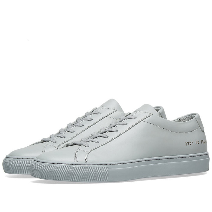 Photo: Woman by Common Projects Original Achilles Low Grey