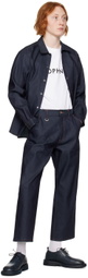 SOPHNET. Indigo Wide Jeans