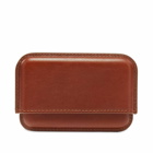 A.P.C. Men's Magna Carta Business Card Case in Noisette