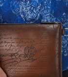 Berluti Nino Scritto leather pouch