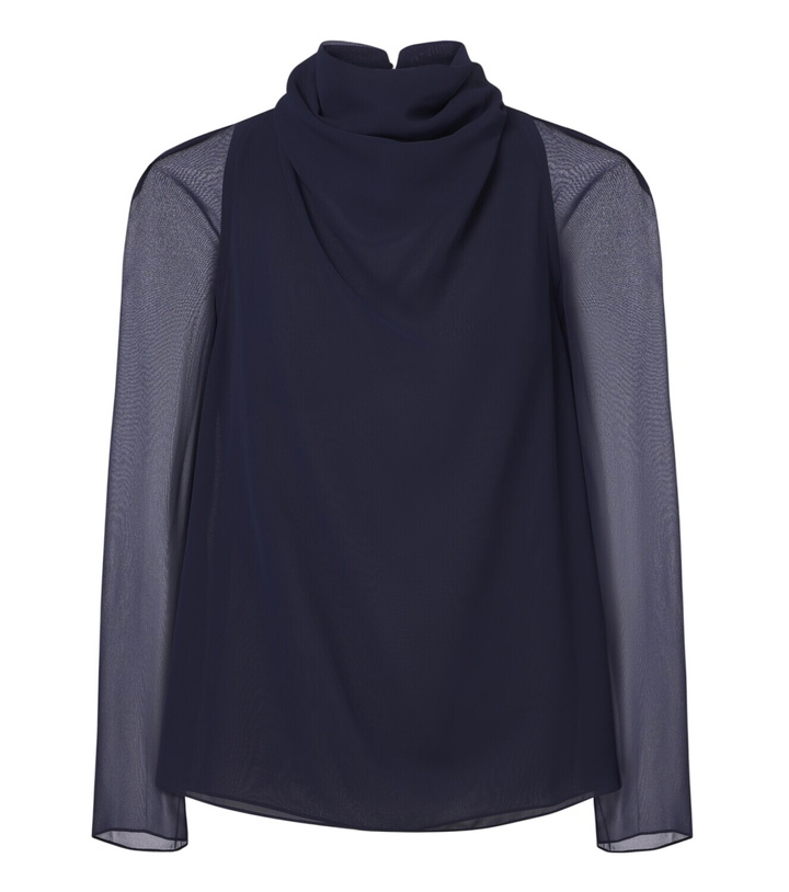 Photo: Altuzarra Cara draped blouse